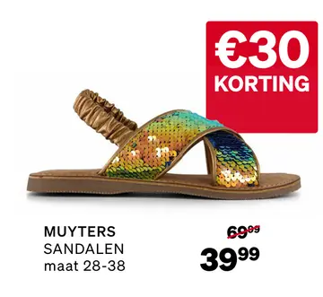Aanbieding: Muyters sandalen