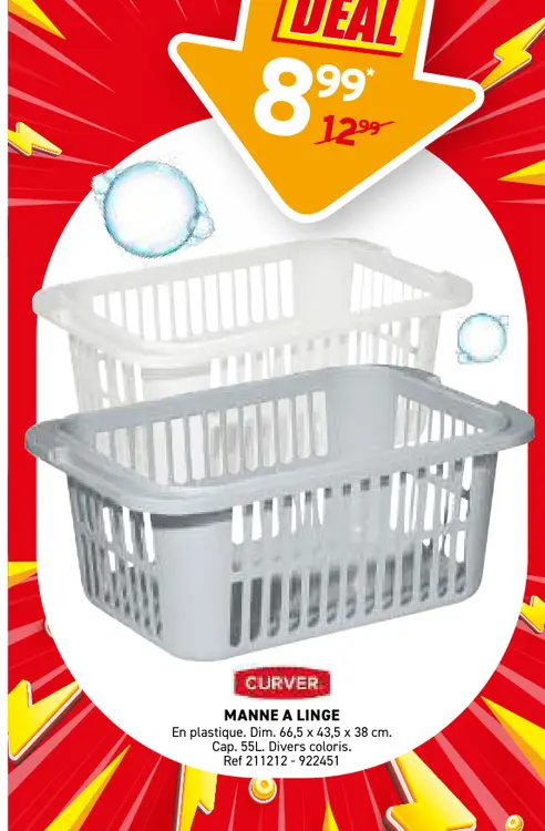 Offre: Manne a linge