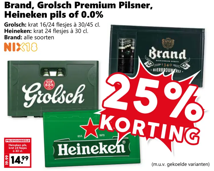 Aanbieding: Premium pilsner, pils of 0.0%