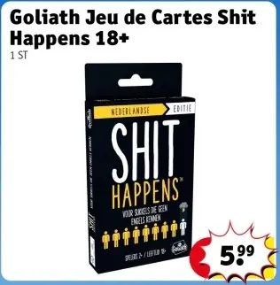 Offre: Jeu de Cartes Shit Happens 18+