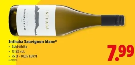 Promotie: Inthaba Sauvignon blanc