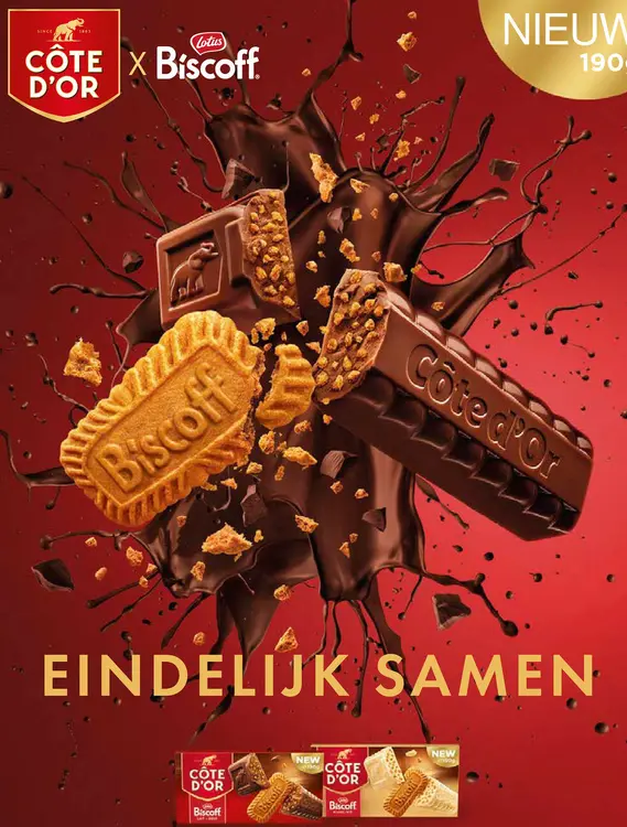 Promotie: Côte d'Or x Biscoff