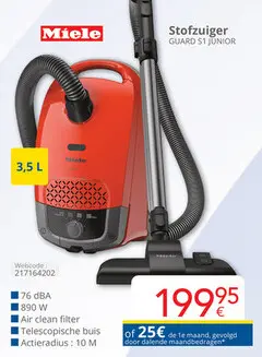 Promotie: Stofzuiger GUARD M1 FLEX