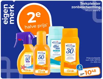 Aanbieding: Trekpleister zonbescherming