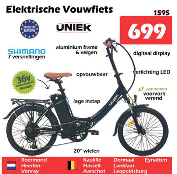 Aanbieding: Elektrische Vouwfiets