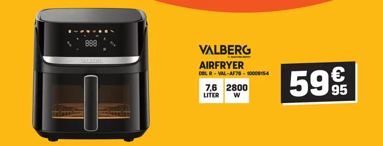 Promotie: Airfryer
