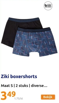 Aanbieding: Ziki boxershorts