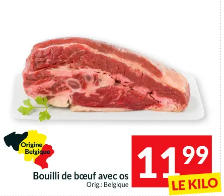 Offre: Bouilli de bœuf avec os