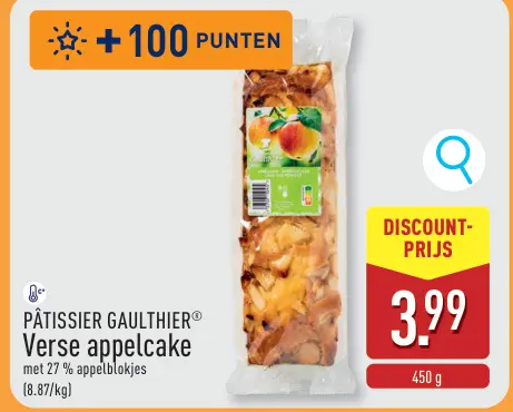 Promotie: Verse appelcake