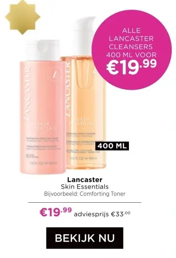 Aanbieding: Lancaster Skin Essentials