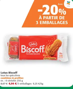 Offre: Lotus Biscoff