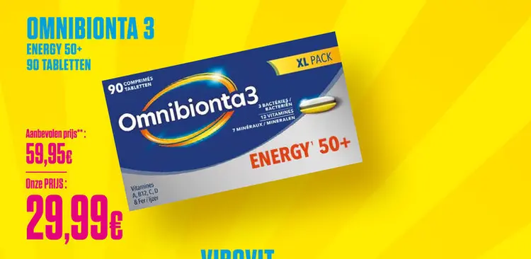 Promotie: Omnibionta 3 energy 50+