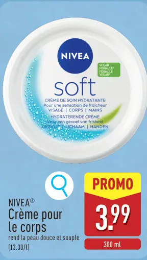 Offre: Crème pour le corps