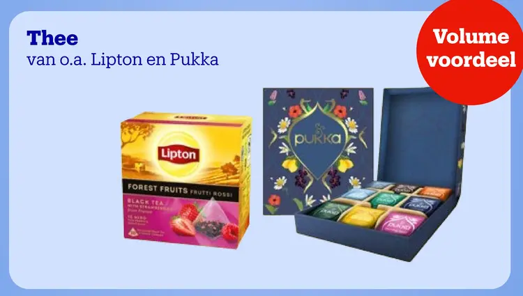 Aanbieding: Thee