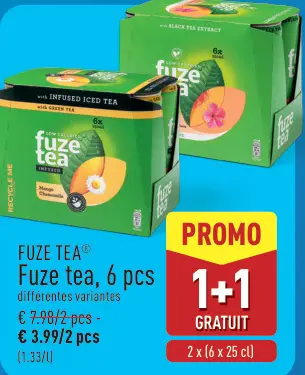 Offre: Fuze tea