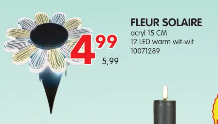 Offre: Fleur solaire