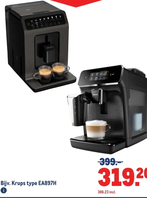 Aanbieding: Krups type EA897H