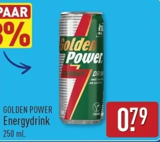 Aanbieding: Golden Power Energydrink