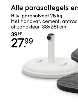 Aanbieding: Parasolvoet
