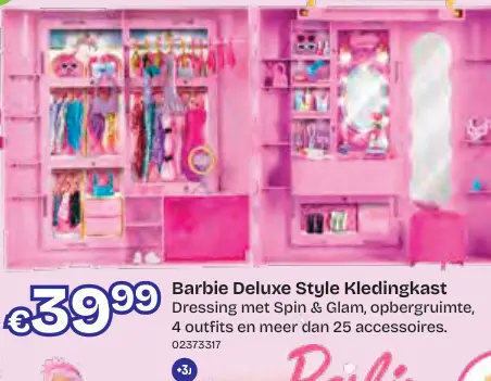 Aanbieding: Deluxe Style Kledingkast