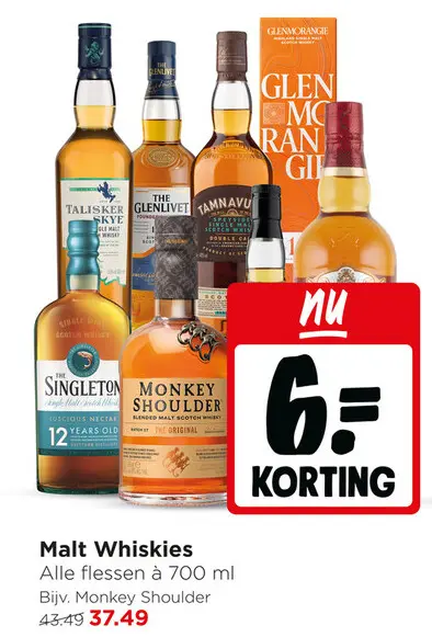 Aanbieding: Malt Whiskies