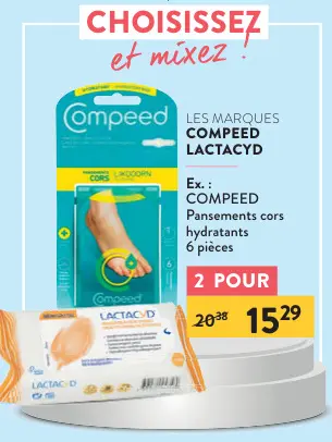 Offre: Pansements cors hydratants