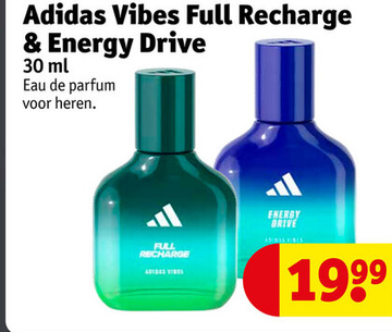 Aanbieding: Adidas Vibes Full Recharge & Energy Drive