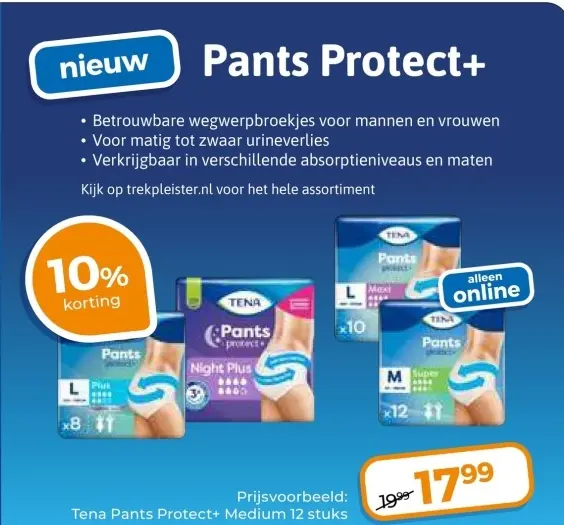 Aanbieding: Tena Pants Protect+ Medium