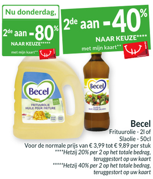 Aanbieding: Becel Frituurolie