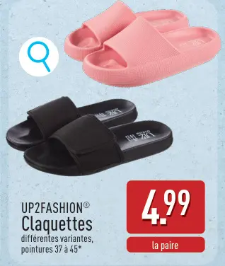 Offre: Claquettes