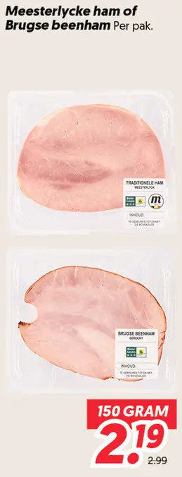 Meesterlycke ham of Brugse beenham