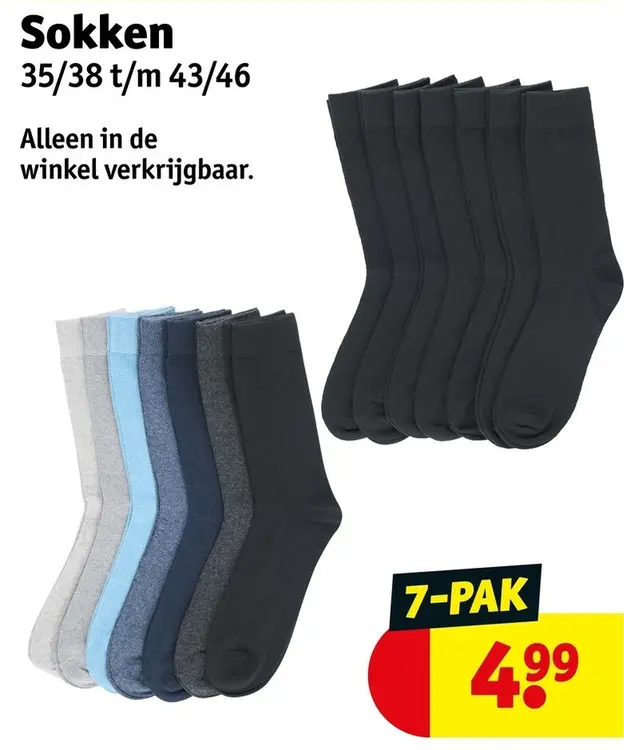 Aanbieding: Sokken