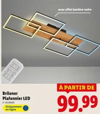 Offre: Plafonnier LED