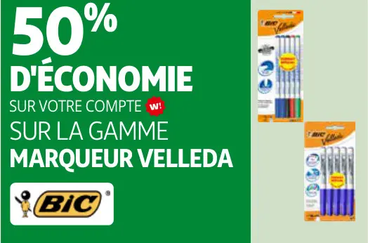 Promotie: Marqueur Velleda