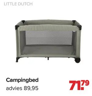 Aanbieding: Campingbed