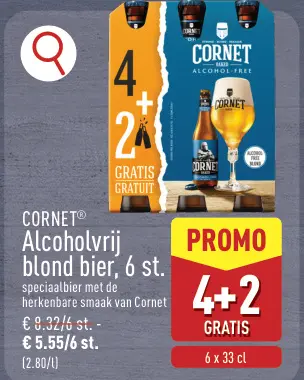 Promotie: Alcoholvrij blond bier
