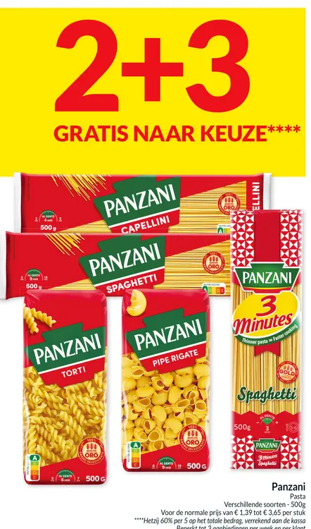 Aanbieding: Pasta
