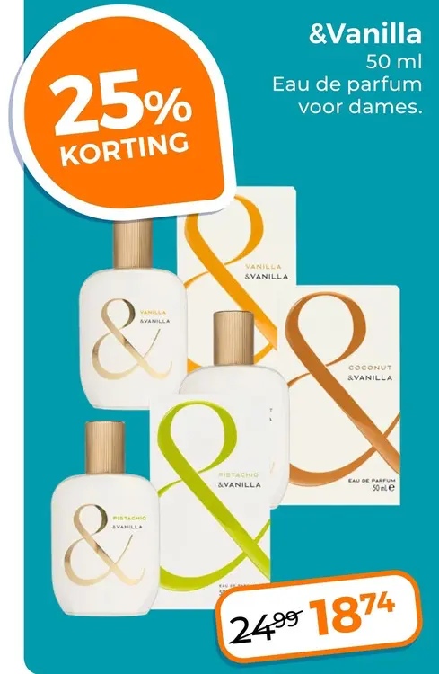 Aanbieding: &Vanilla Eau de parfum voor dames