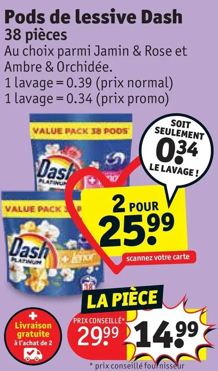 Offre: Wascapsules
