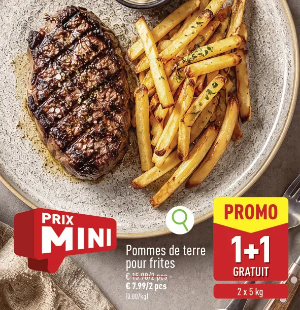 Offre: Pommes de terre pour frites