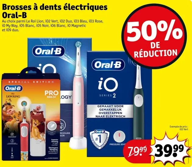 Offre: Brosses à dents électriques