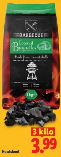 Aanbieding: Coconut Briquettes