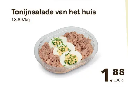 Promotie: Tonijnsalade van het huis