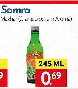 Aanbieding: Oranjebloesem Aroma