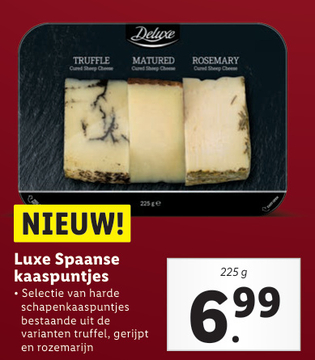 Aanbieding: Luxe Spaanse kaaspuntjes