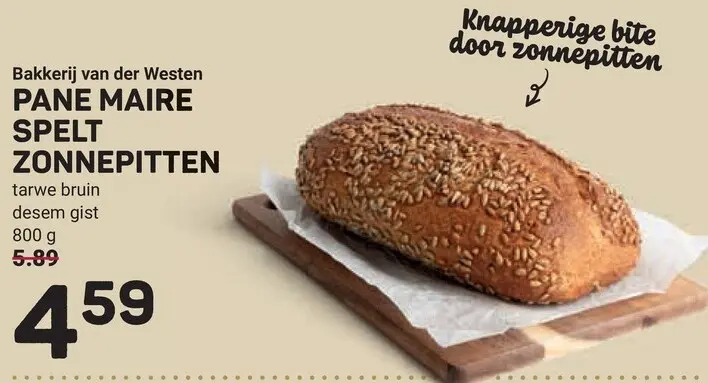 Aanbieding: Pane maire spelt zonnepitten