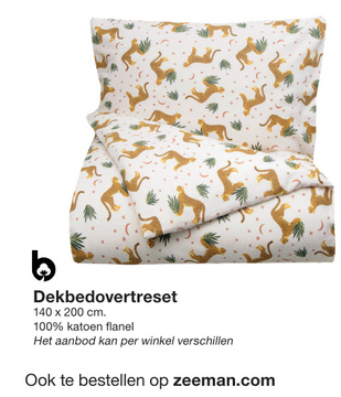 Aanbieding: Dekbedovertreset