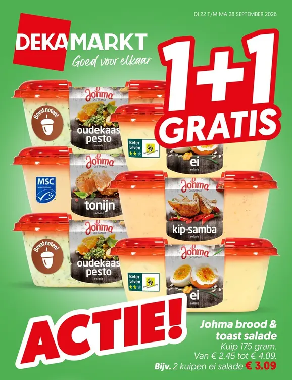 Aanbieding: Brood & toast salade