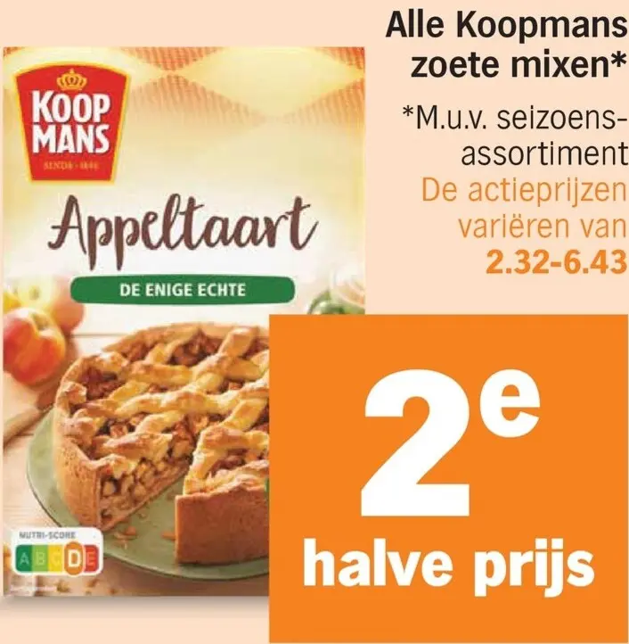 Aanbieding: Zoete mixen