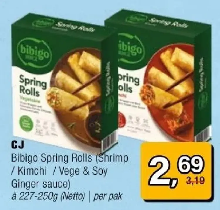 Aanbieding: Spring Rolls